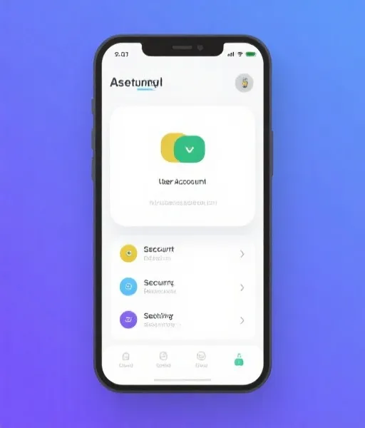 账户安全管理界面
